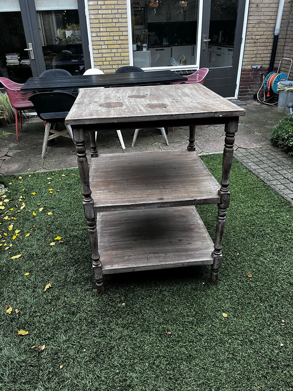 Houten Stellingkast 80x80x110 cm - Winkel, Garage, Schuur, Ophalen of Verzenden, Gebruikt