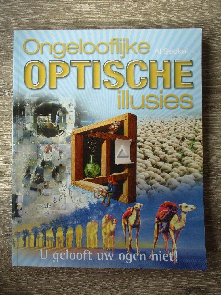 Ongelooflijke optische illusies - Al Seckel, Boeken, Ophalen of Verzenden, Gelezen