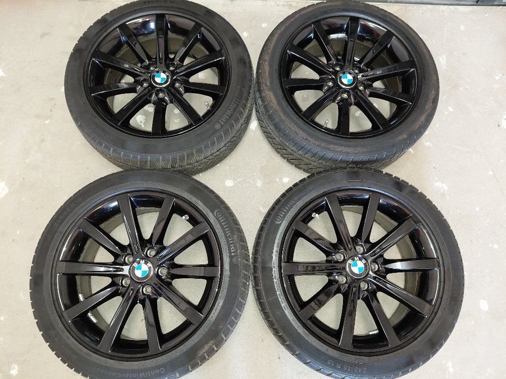 18 inch velgen met winterbanden BMW 5-serie F10 / F11, Ophalen