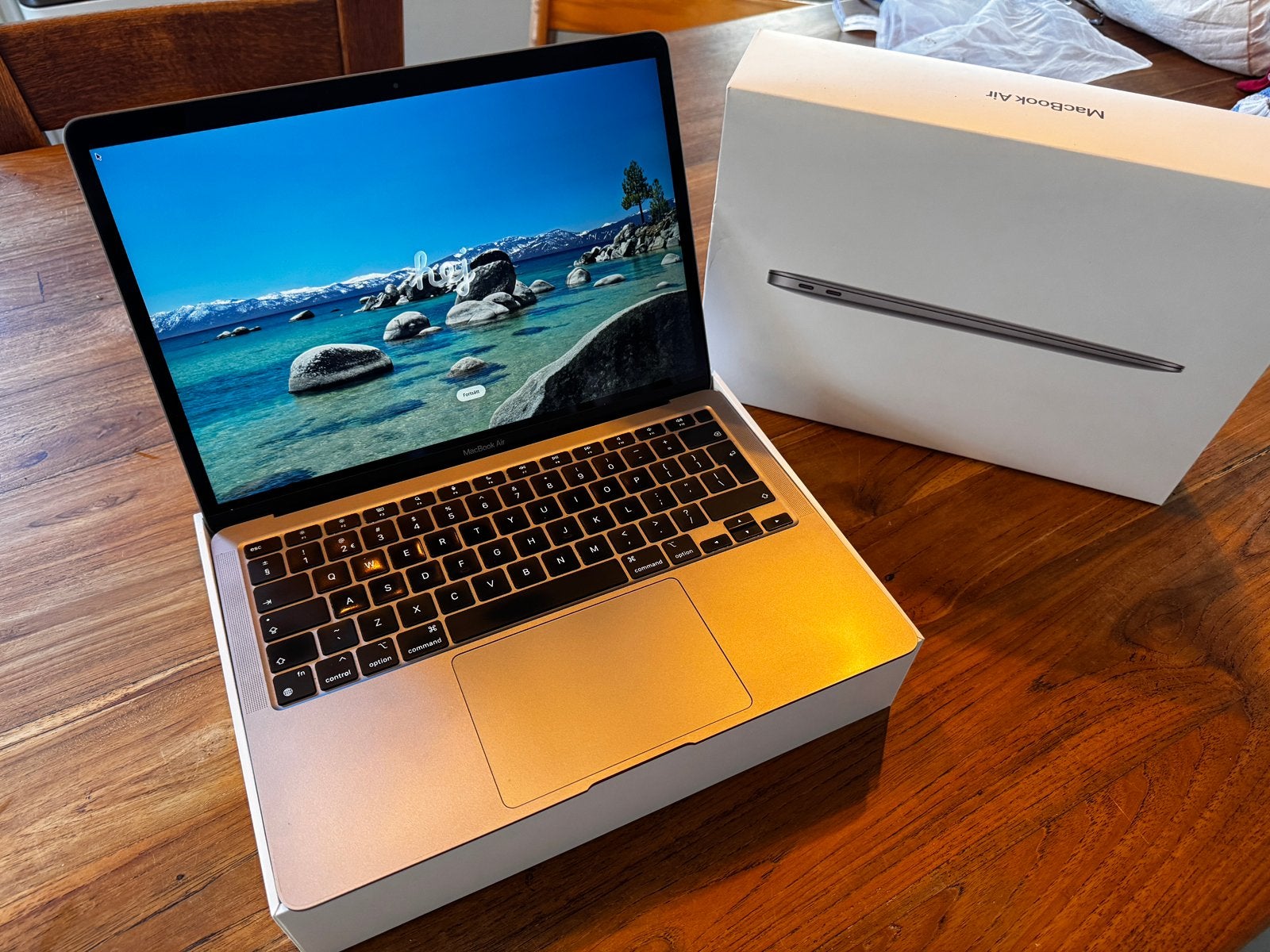 Macbook Air M1 13 2020 (8/265), Computers en Software, Ophalen of Verzenden, Zo goed als nieuw, 13 inch, MacBook Air