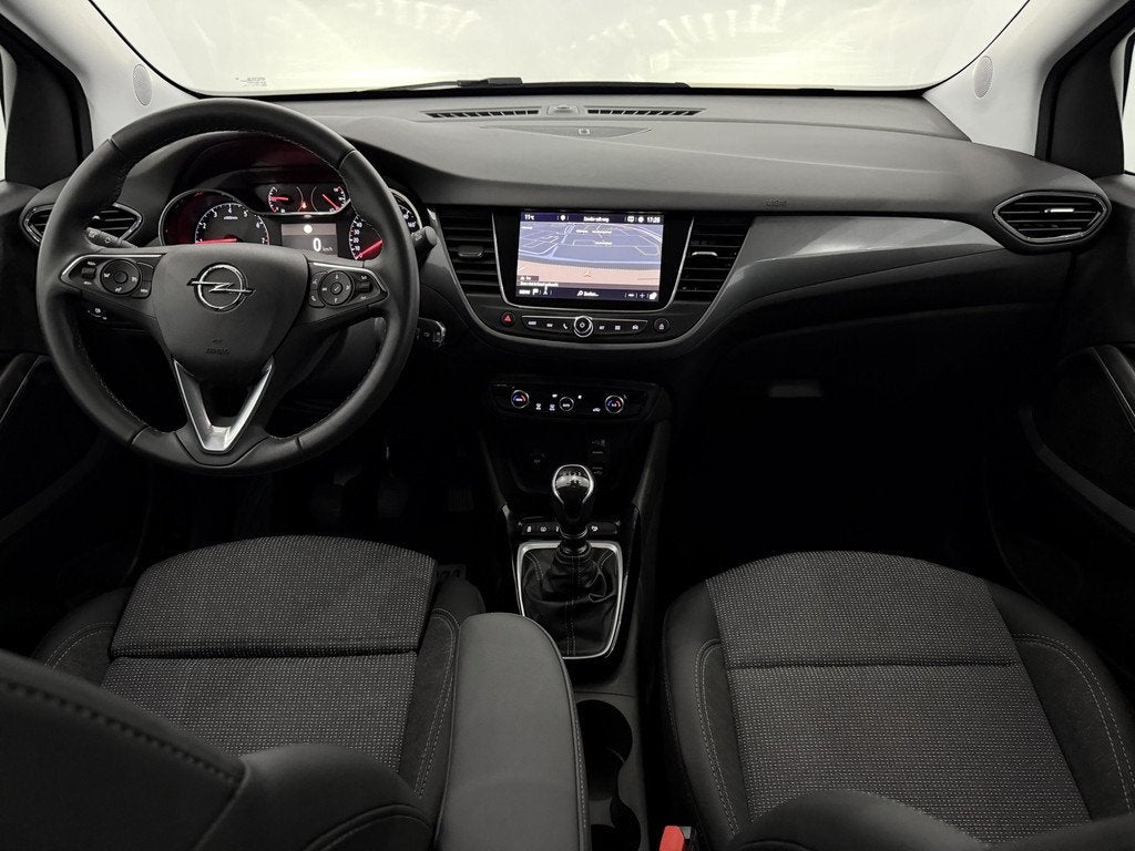 Opel Crossland 1.2 Turbo Elegance Half leder, Camera, Navi,, Voorwielaandrijving, 1154 kg, Gebruikt, 1199 cc