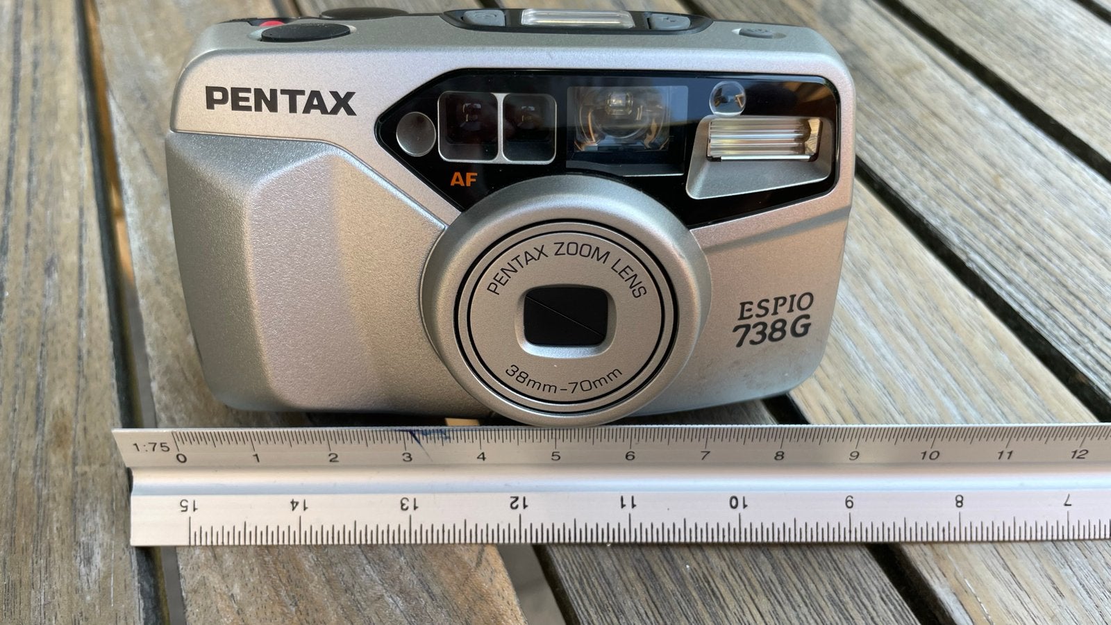 Pentax Espio 738G Compact Camera, Ophalen, Gebruikt, Compact, Pentax