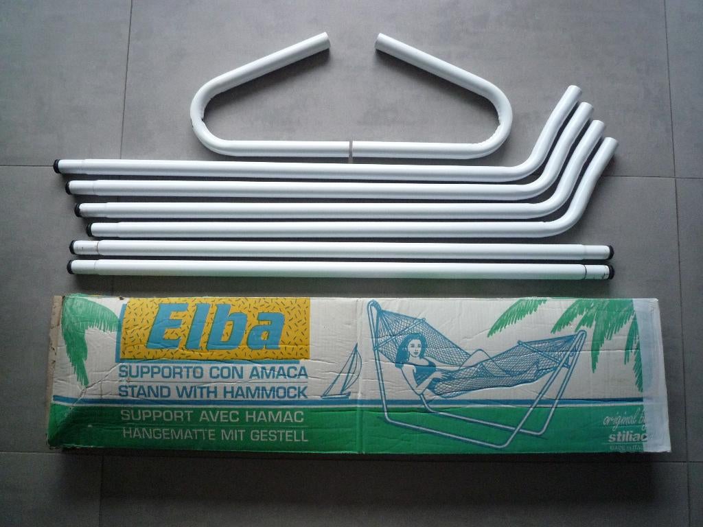 Hangmat standaard wit NIEUW!, Tuin en Terras, Hangmatten, Nieuw, Eenpersoons, Ophalen