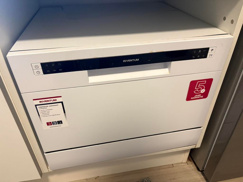 Dishwasher inventum, Ophalen, Zo goed als nieuw, Minder dan 60 cm, 160 cm of meer