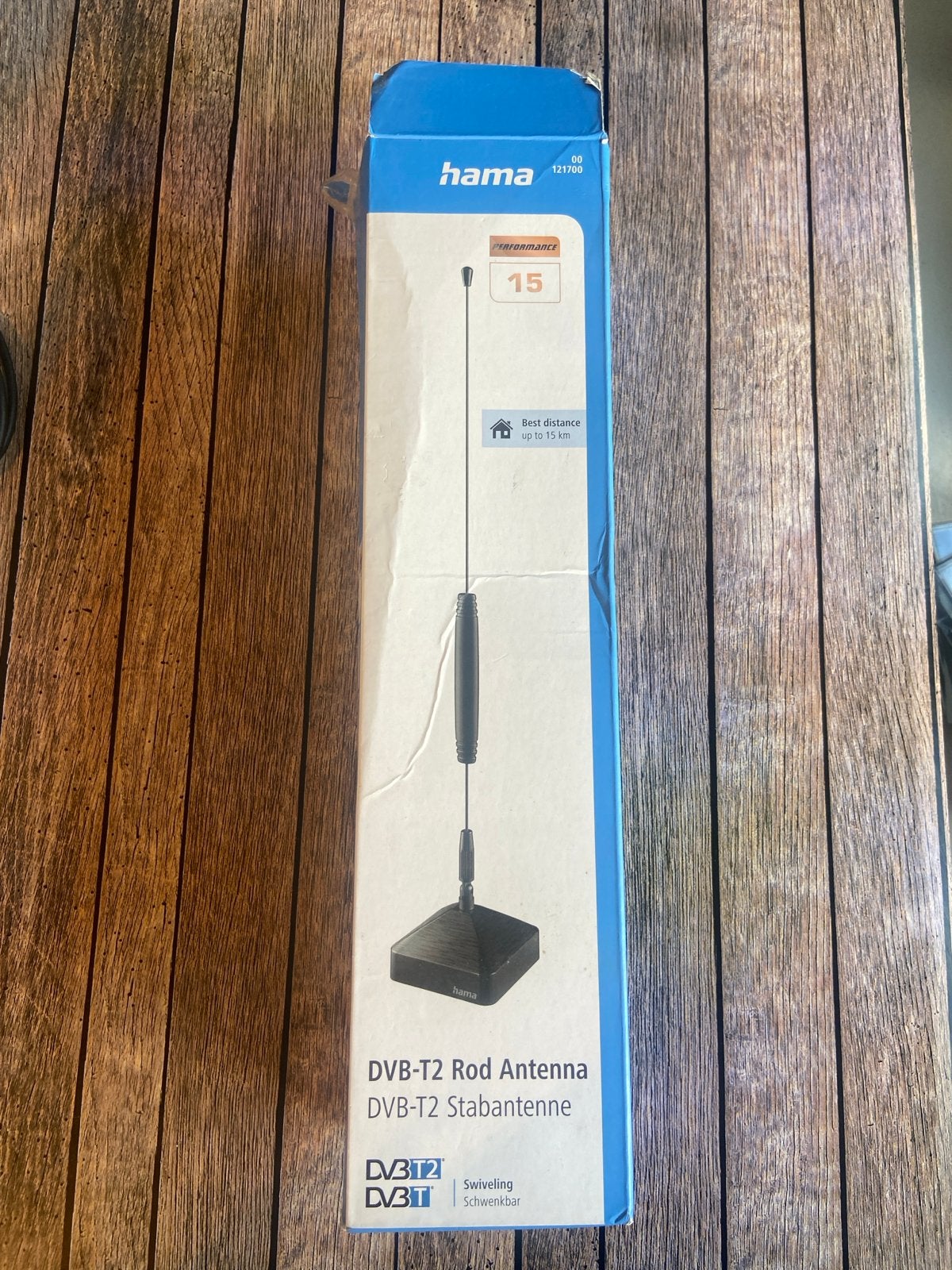 Hama DVB-T2 Rod Antenne - Stabantenne, Telecommunicatie, Antennes en Masten, Ophalen of Verzenden, Nieuw, Antenne