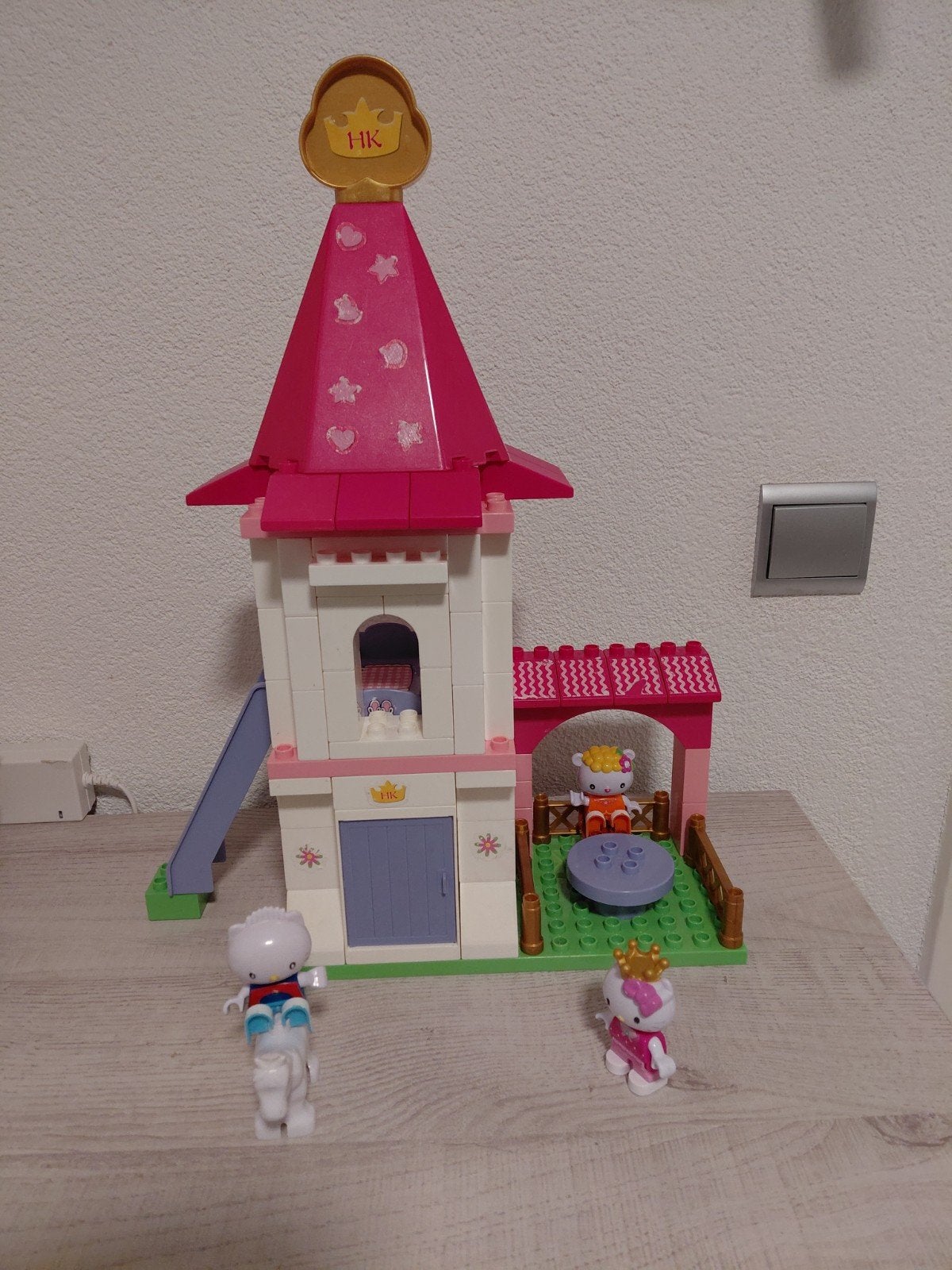 LEGO Duplo kasteel, Hello Kitty bouwblokken, Ophalen of Verzenden, Poppenhuis