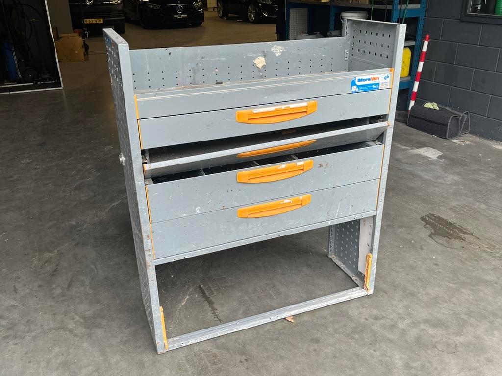 Inbouwkast bedrijfswagen, Auto diversen, Auto-accessoires, Ophalen, Gebruikt