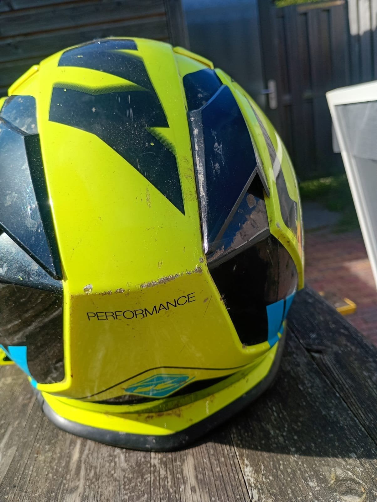 2 Crosshelmen Maat S - Merk Kenny en Fox, Offroadhelm, S, Tweedehands, Ophalen