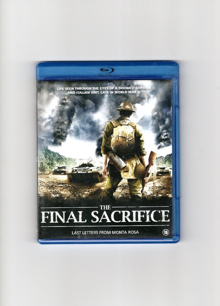 Blu-Ray The Final Sacrifice, Ophalen of Verzenden, Zo goed als nieuw, Horror