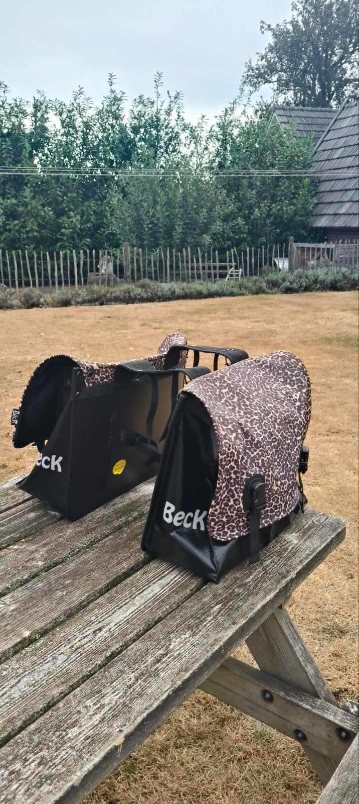 z.g.a.n Beck dubbele fietstassen., Ophalen, Zo goed als nieuw, Beck