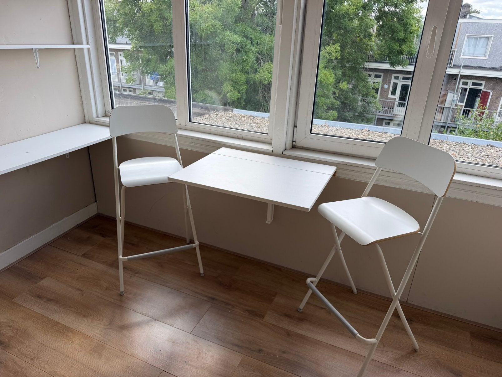 IKEA NORBERG klaptafel, 50 tot 100 cm, Zo goed als nieuw, Rechthoekig, 50 tot 100 cm