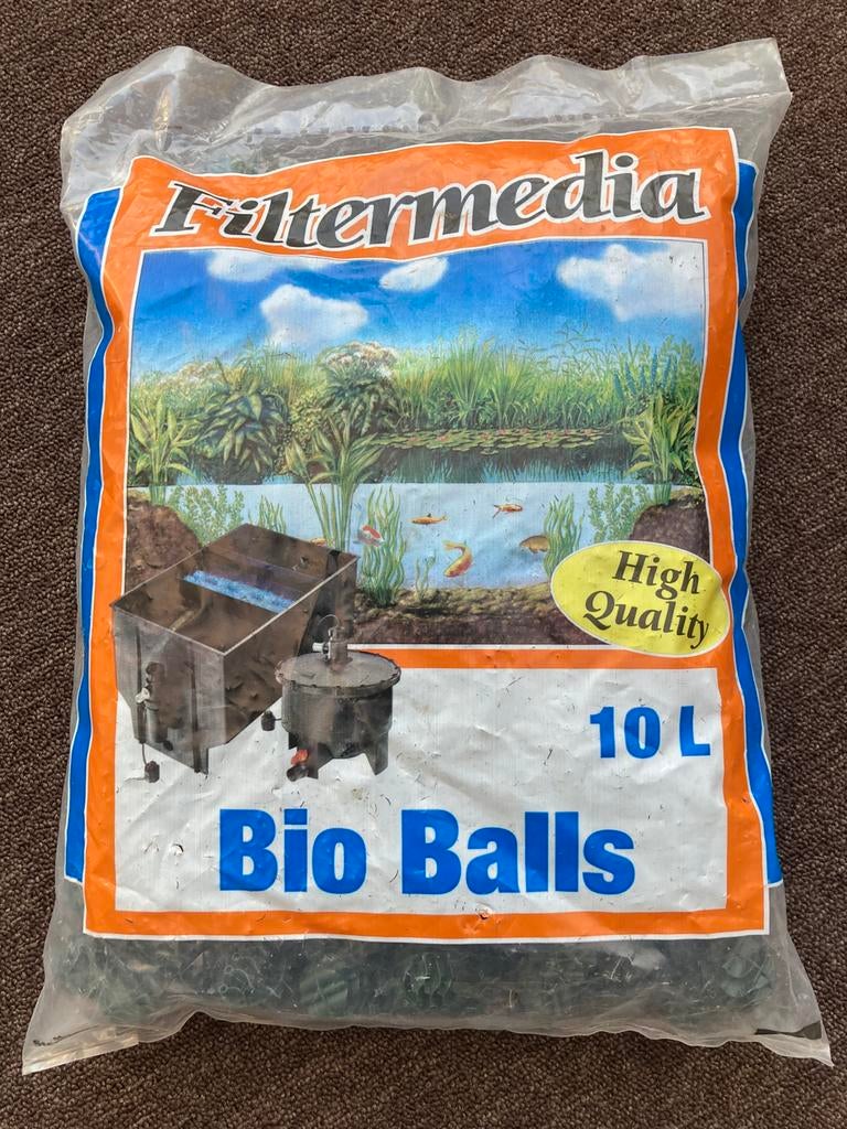 Bio balls 10 liter, Karper of Koi