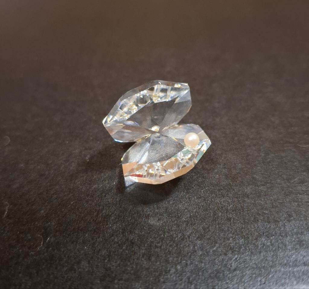 Swarovski Kristallen Schelp met Parel, Verzamelen, Swarovski, Zo goed als nieuw, Figuurtje, Ophalen of Verzenden
