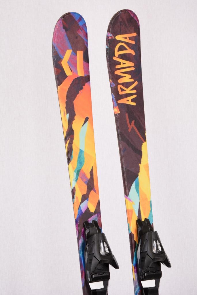 125 135 kinder ski's ARMADA BANTAM J, FREESTYLE, TWINTIP, Overige merken, Gebruikt, 100 tot 140 cm, Ophalen of Verzenden