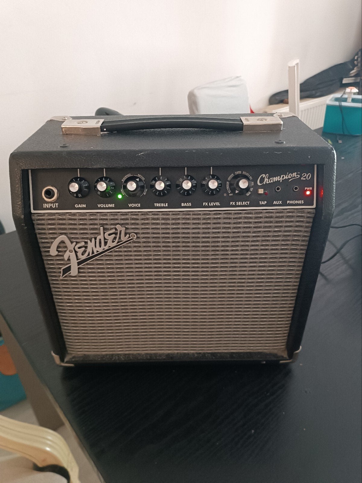 Fender Champion 20 Gitaarversterker Combo met Effecten, Ophalen, Gebruikt, Gitaar, Minder dan 50 watt