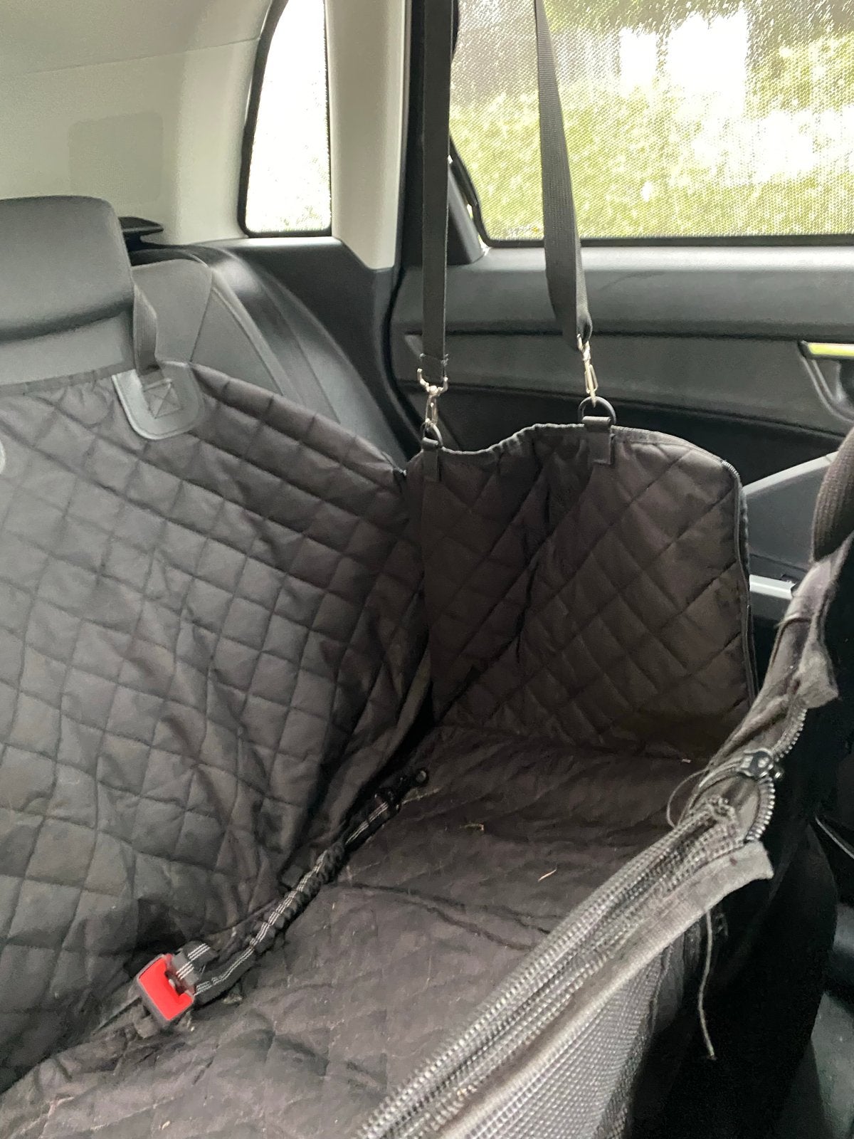 Hondedeken Auto zwart, Dieren en Toebehoren, Ophalen, Gebruikt