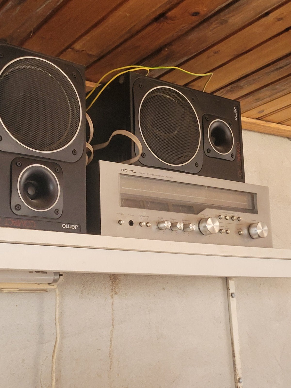 Rotel AM/FM Stereo Receiver - Vintage Audio, Audio, Tv en Foto, Versterkers en Receivers, Gebruikt, Ophalen, Overige merken, Minder dan 60 watt