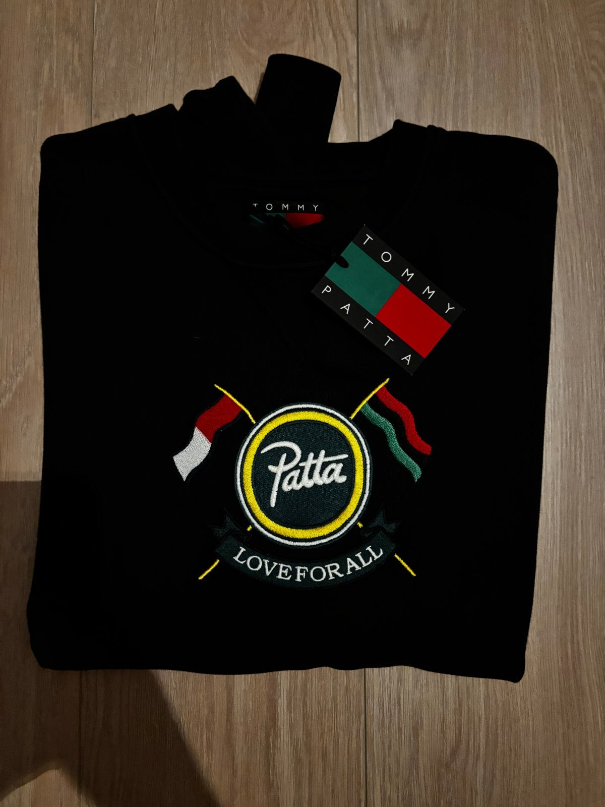 Tommy Patta Love For All trui - Maat XS (NIEUW), Ophalen of Verzenden, Nieuw, Maat 46 (S) of kleiner, Zwart