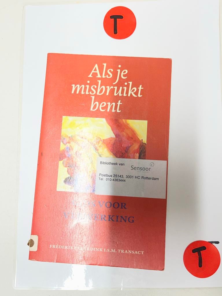 Als je misbruikt bent - Frederike Geerdink, Ophalen of Verzenden, Zo goed als nieuw