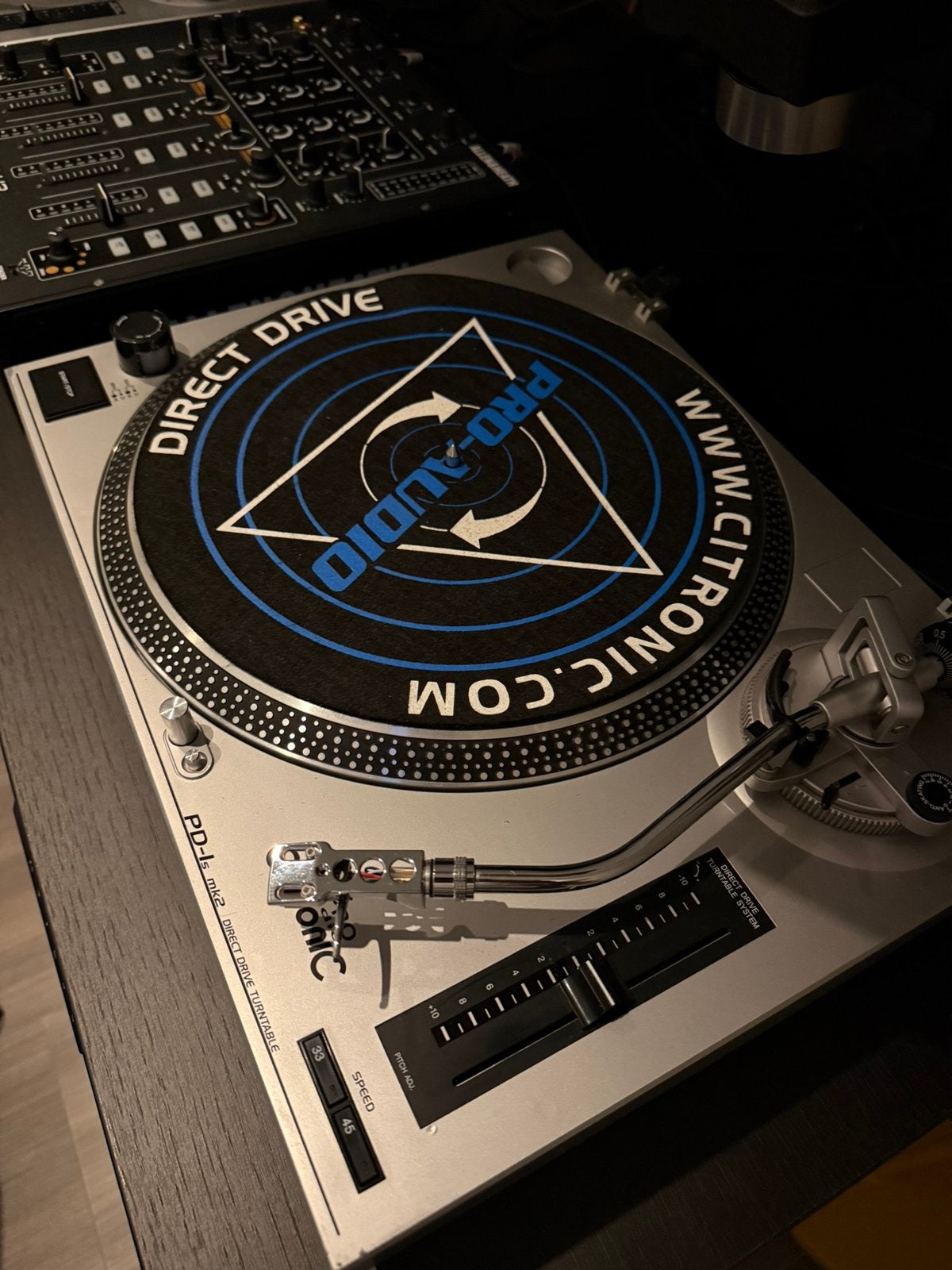 CITRONIC PD1s mk2 vinyl platenspelers / draaitafels, Ophalen, Gebruikt, Overige merken