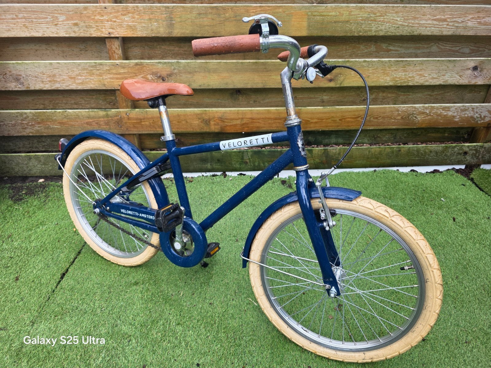 Veloretti Junior Kinderfiets 20 inch Donkerblauw (5-8 jaar), Ophalen