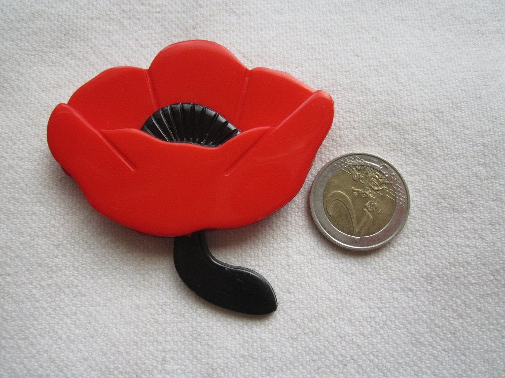 3.   Schitterende oude broche, heel apart, Ophalen, Overige materialen, Broche