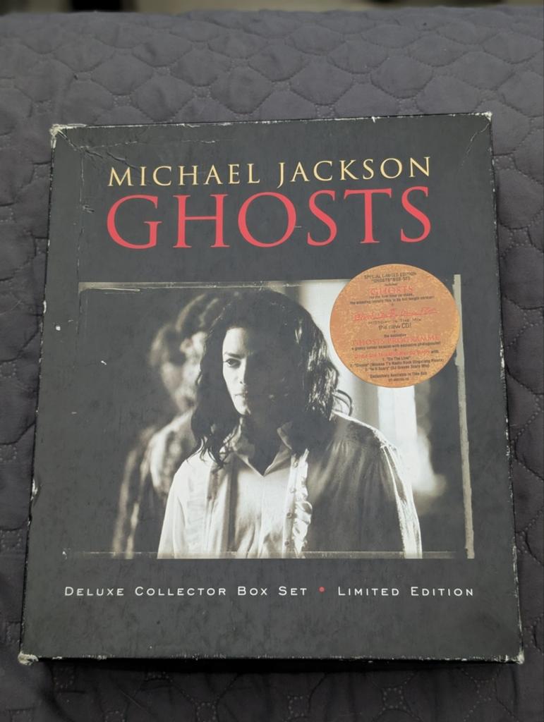Michael Jackson Ghosts Deluxe Collector Box Set Limited, Cd's en Dvd's, Dvd's | Overige Dvd's, Zo goed als nieuw, Boxset, Vanaf 12 jaar