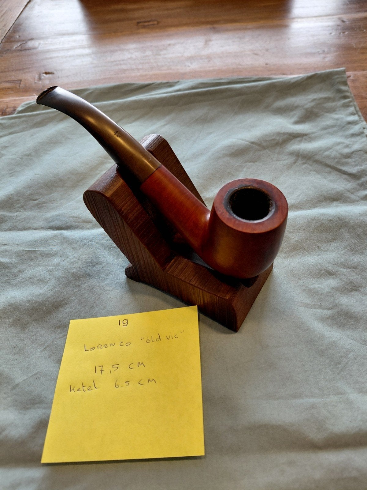 Prachtige Italiaanse Lorenzo "Old Vic" Pijp, Ophalen of Verzenden, (Water)pijp