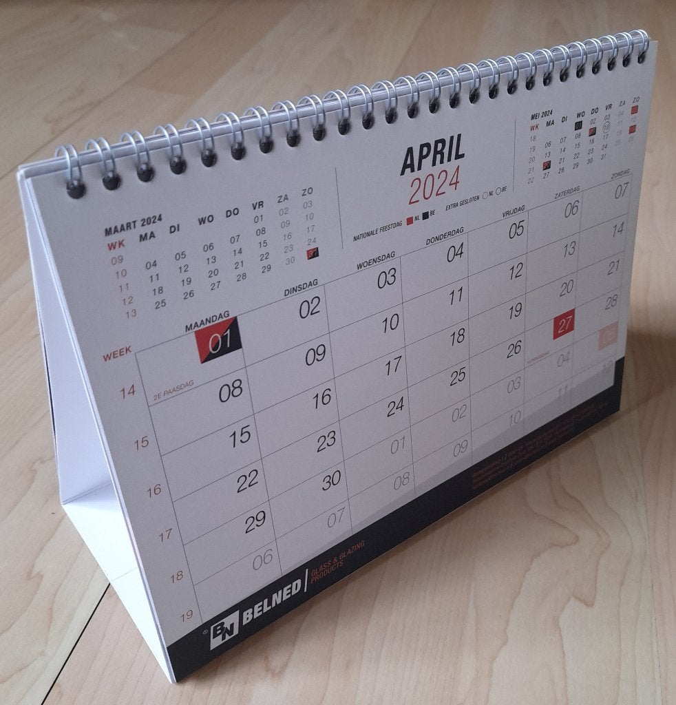 NIEUW KALENDER 2024 KAN STAAN, Ophalen of Verzenden, Nieuw