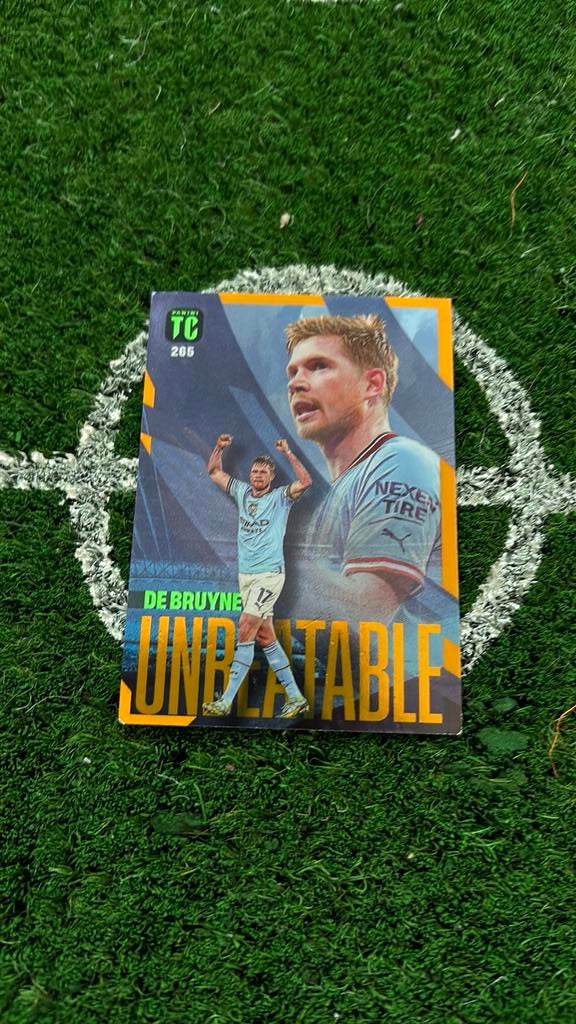 Top class panini kevin de bruyne, Ophalen of Verzenden, Zo goed als nieuw, Plaatje