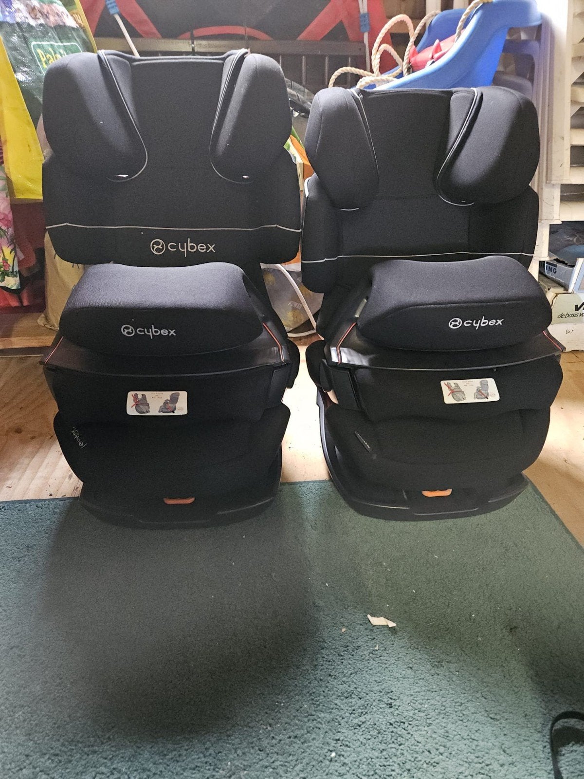 Cybex Pallas-Fix autostoel (2 stuks) - Zwart, Ophalen