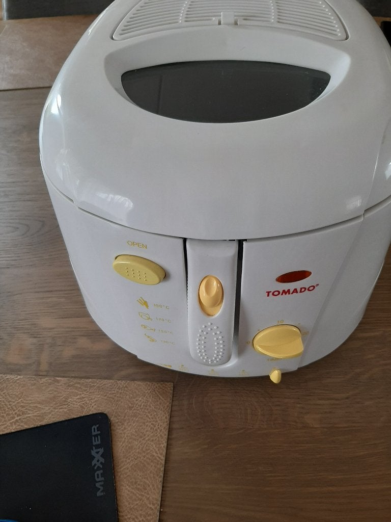 Tomado pan (frituurpan), Ophalen, Zo goed als nieuw