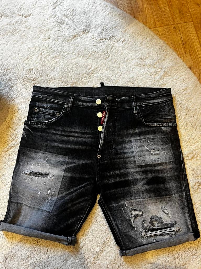 Echte dsquared2 korte broek, Ophalen of Verzenden, Nieuw, Zwart, W32 (confectie 46) of kleiner