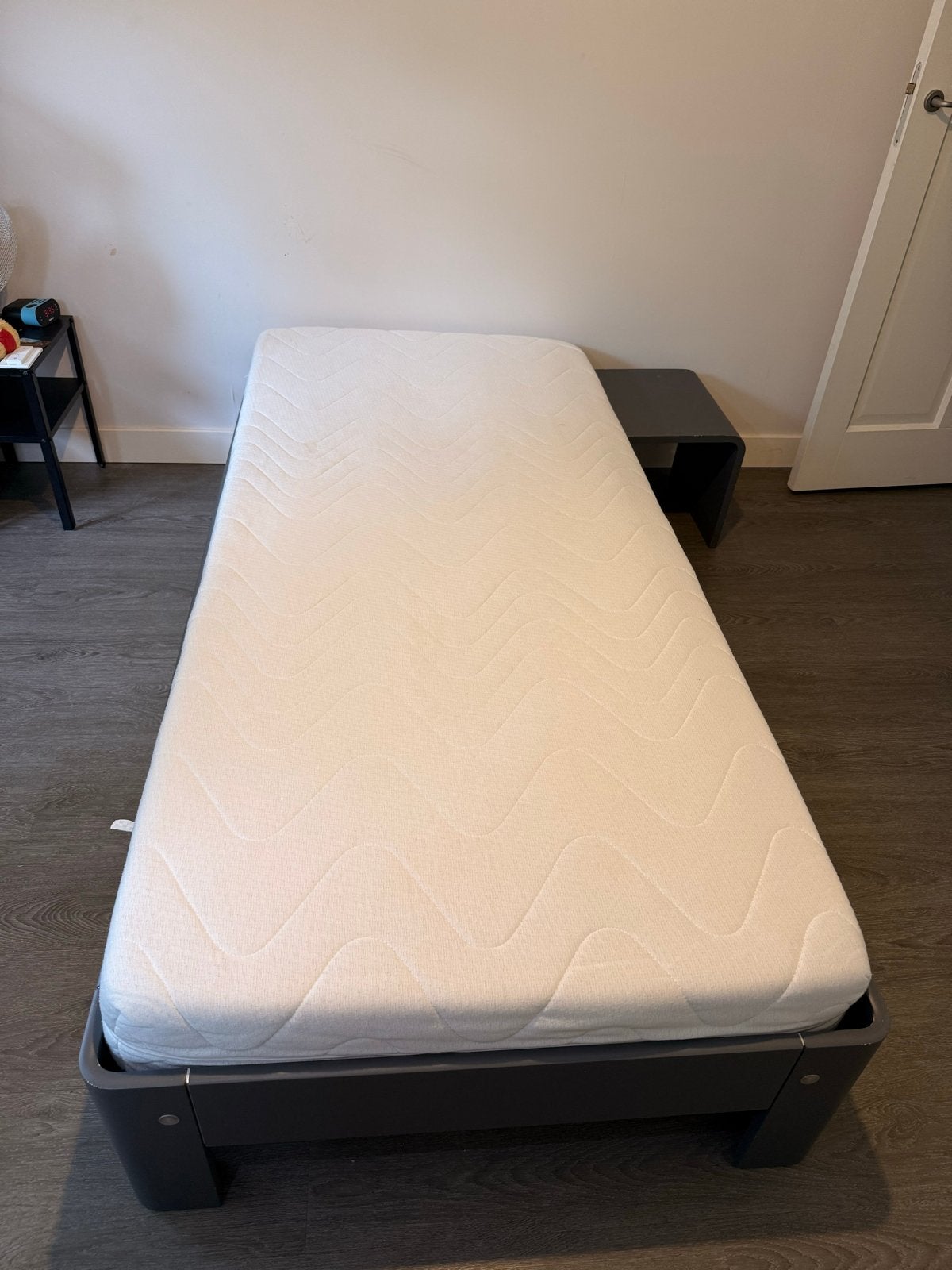 Auping Auronde eenpersoonsbed (90x200cm), Huis en Inrichting, Slaapkamer | Bedden, Ophalen, Gebruikt, 90 cm, Eenpersoons