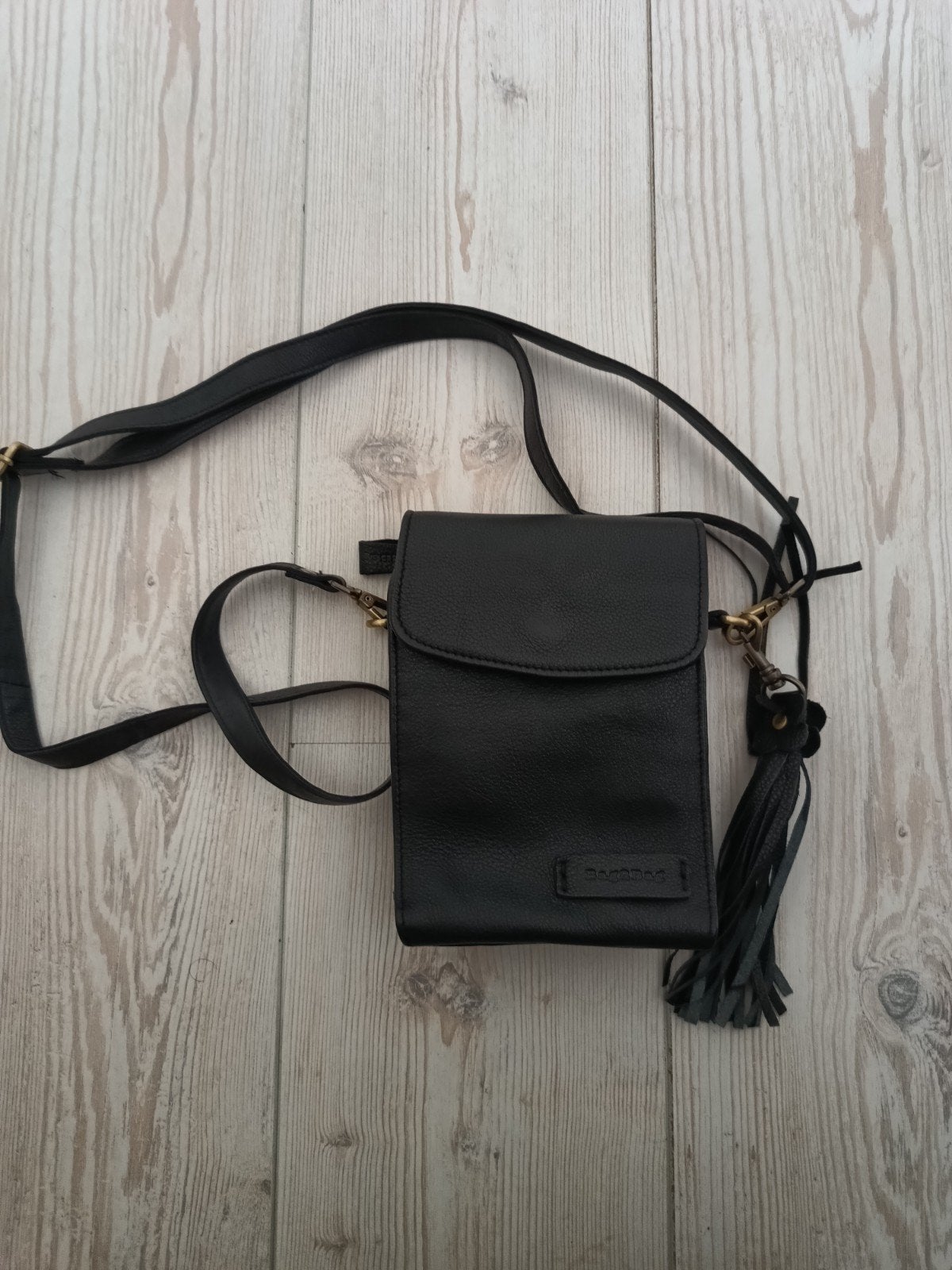 bag2bag tasje model Bali zgan nieuw echt leer, Ophalen of Verzenden