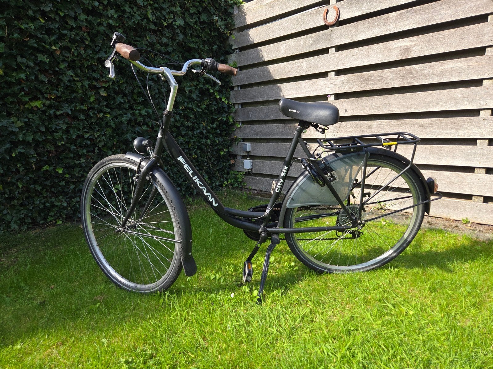 Pelikaan City Six Damesfiets - Zo goed als nieuw, Velgrem, (Extra) lage instap, Zo goed als nieuw, 50 tot 53 cm