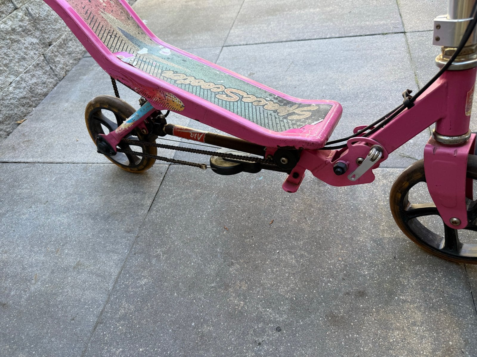 Roze Space Scooter - Gebruikt, Ophalen, Gebruikt, Gewone step