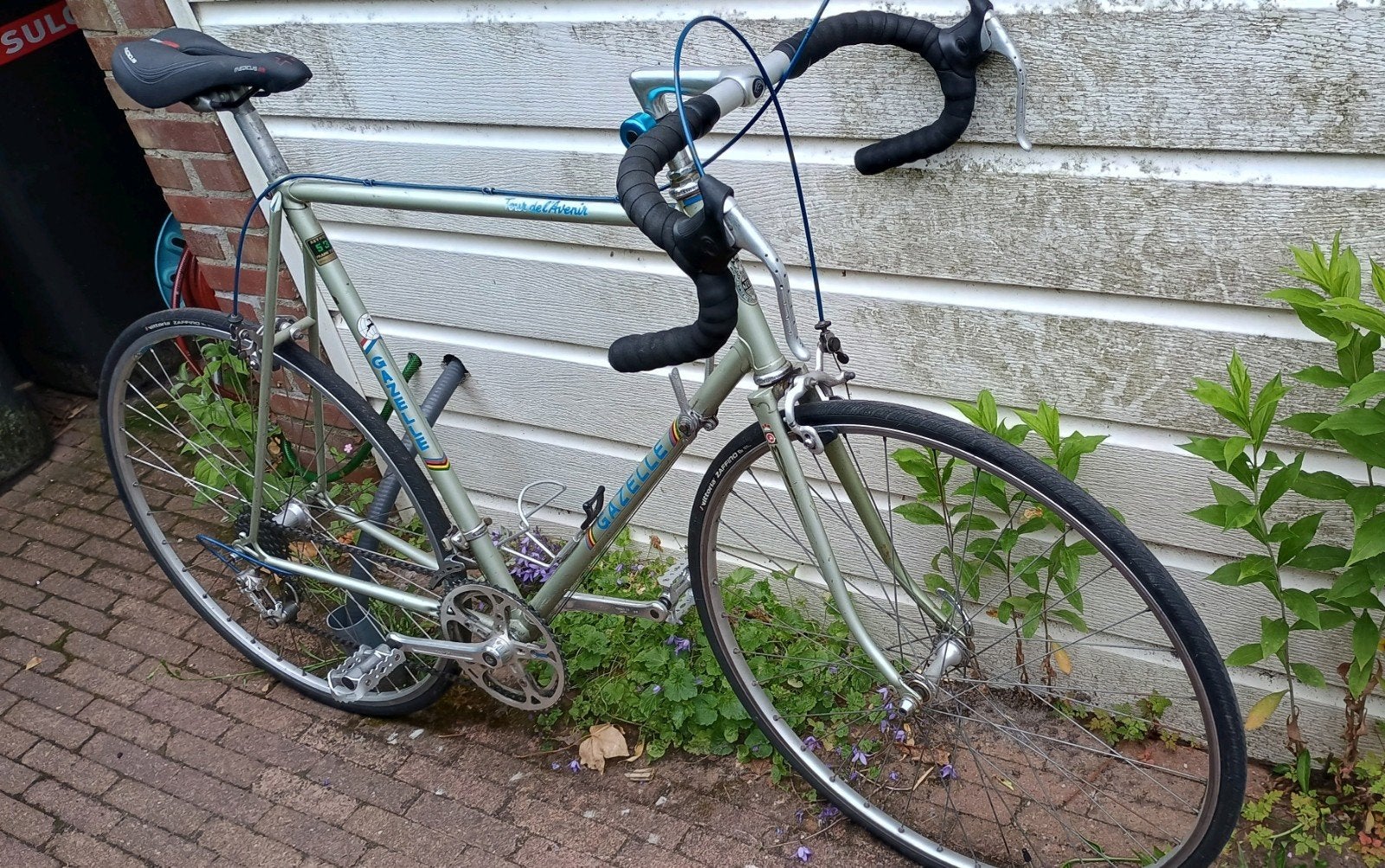 Gazelle Tour de l'Avenir racefiets, Fietsen en Brommers, Fietsen | Oldtimers, 59 cm of meer, Ophalen