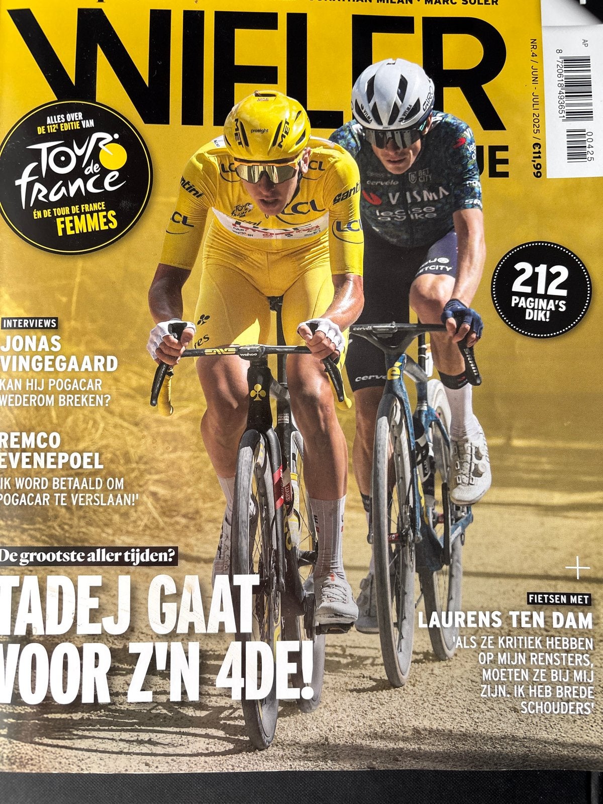 Wieler Magazine - Tour de France 2025 editie, Ophalen of Verzenden, Nieuw, Sport en Vrije tijd