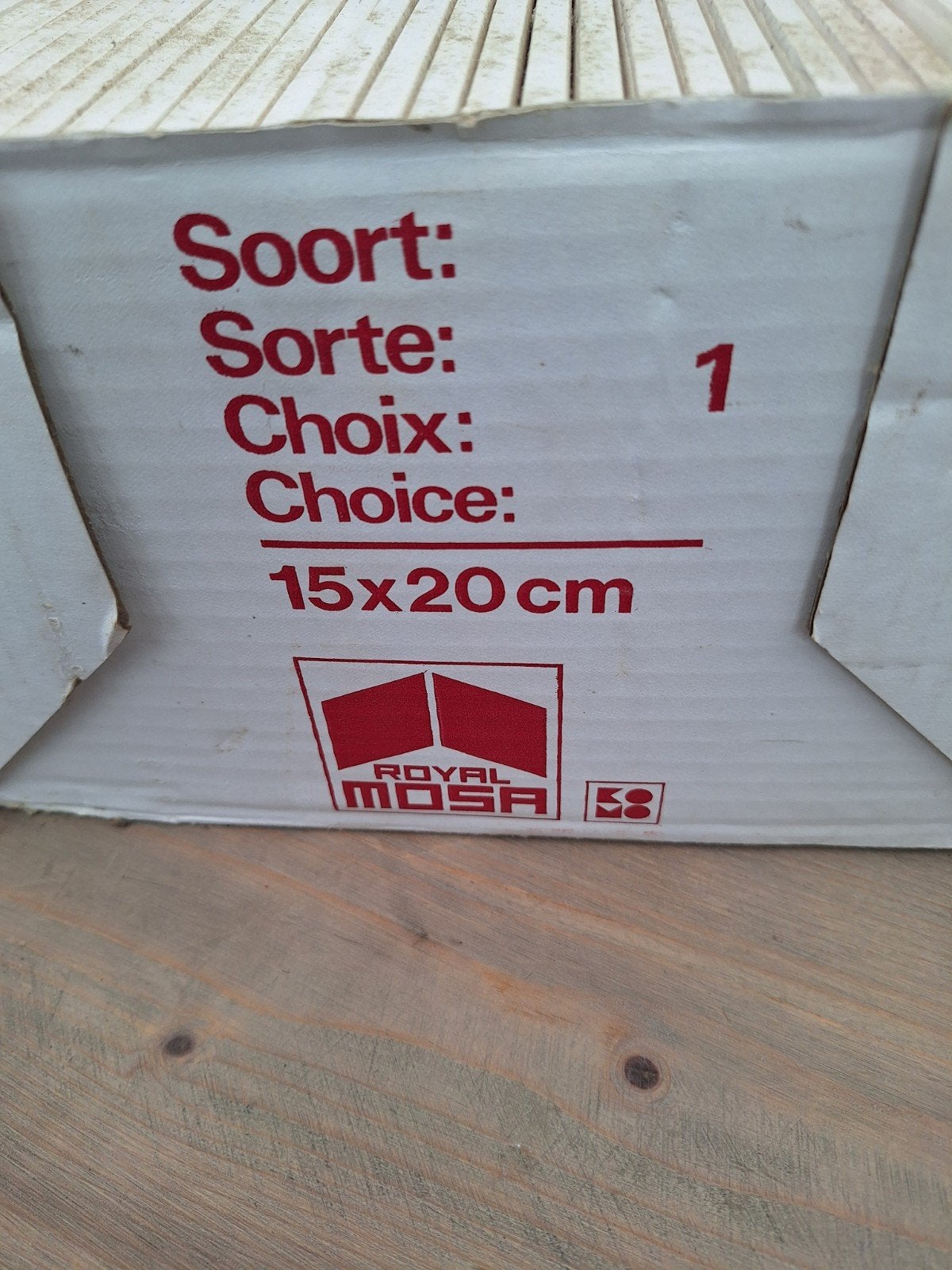 Mosa reparatie tegels 15x20 cm, Zo goed als nieuw, 20 tot 40 cm, Minder dan 5 m², Wandtegels