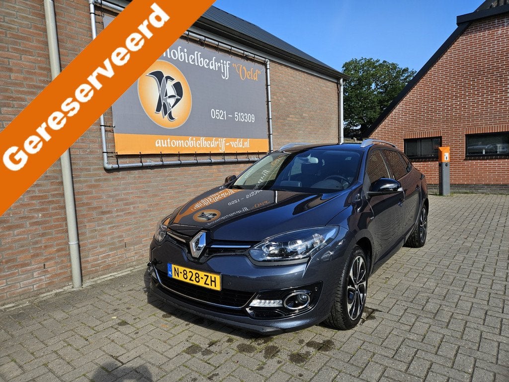 Renault Mégane Estate 1.2 TCe GT-Line (motor defect), Auto's, Renault, Bedrijf, Te koop, Mégane, ABS, Airbags, Airconditioning