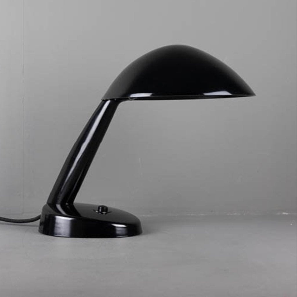 Bakeliet tafellamp voor € 75,-, Bureaulamp, Nieuw, Ophalen of Verzenden, Zwart