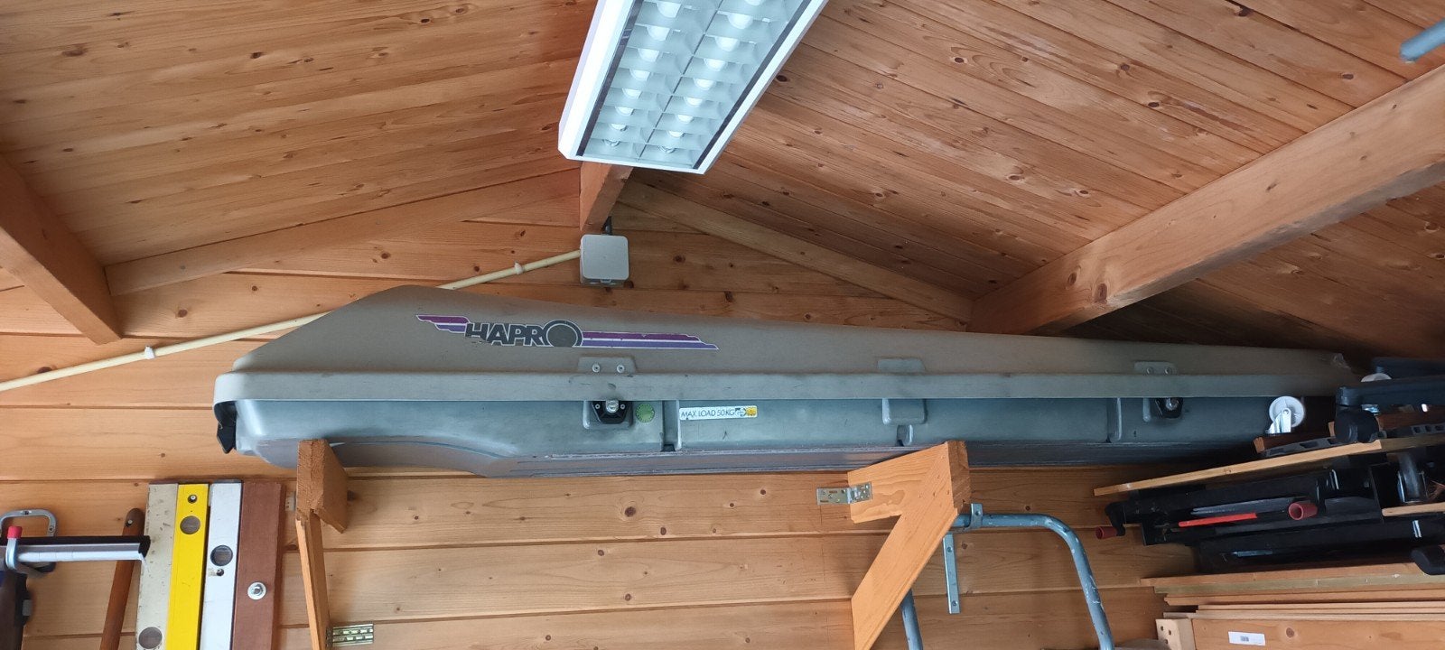 Skibox Hapro Probox 325 liter 225 cm, Ophalen, Gebruikt