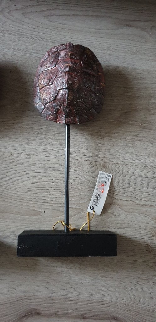 schild schildpad deco nep op staander, Ophalen of Verzenden, Nieuw, Overige typen