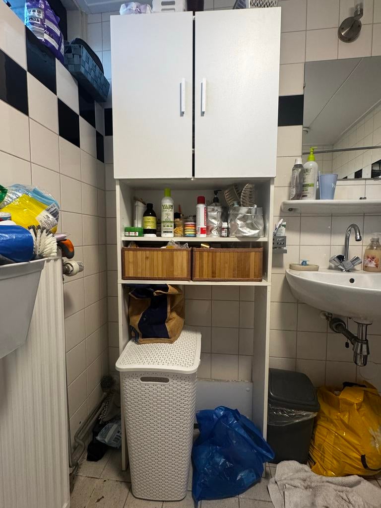 Wasmachine kast - Gratis ophalen zsm, Ophalen, Zo goed als nieuw