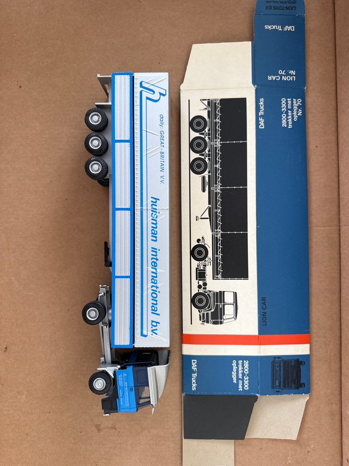 DAF Trucks Lion Car 2800-3300 trekker met oplegger, Ophalen of Verzenden, Gebruikt, Overige typen