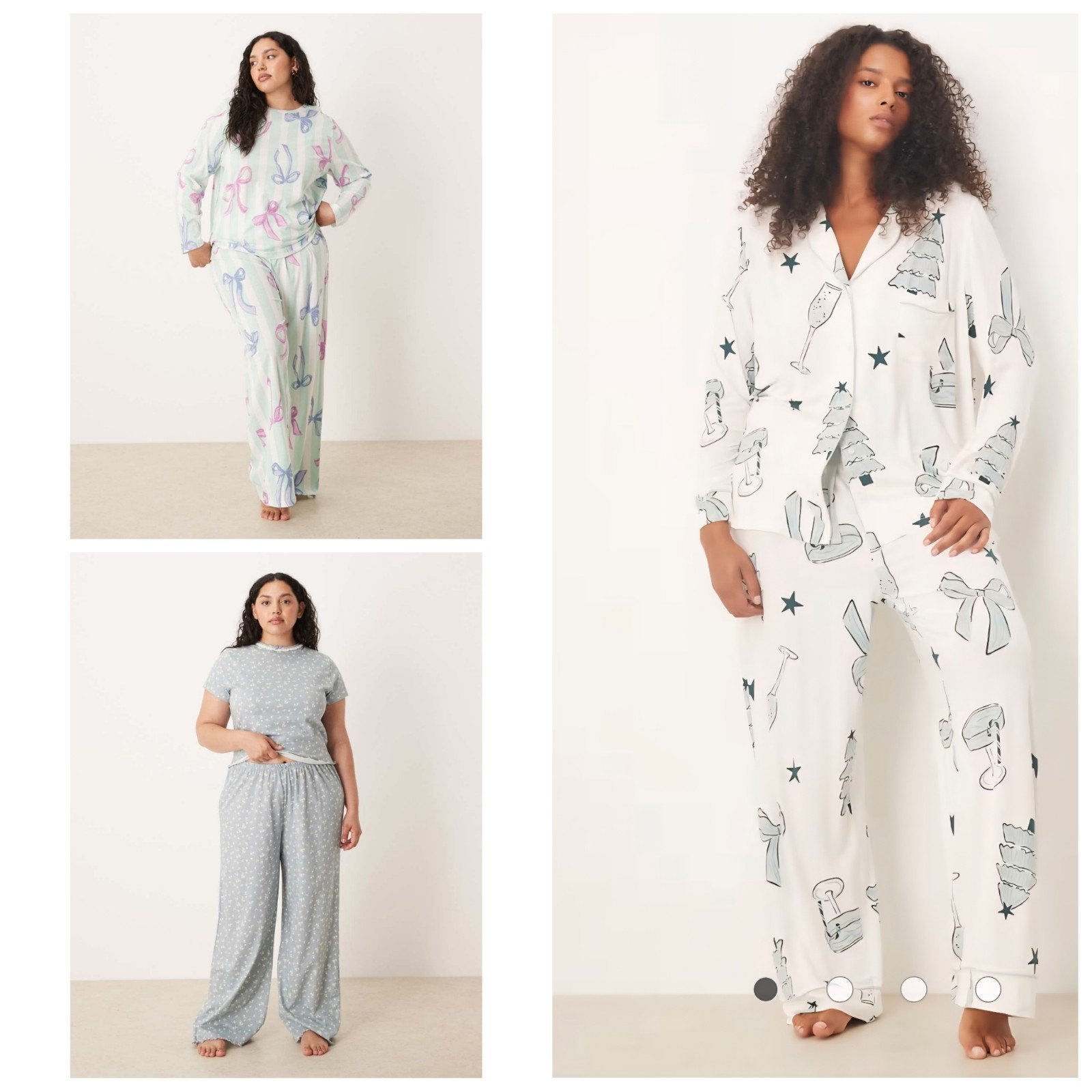 nieuwe dames kerst pyjama maat 3xl 56/58, Ophalen, Overige typen, Meerkleurig, Nieuw