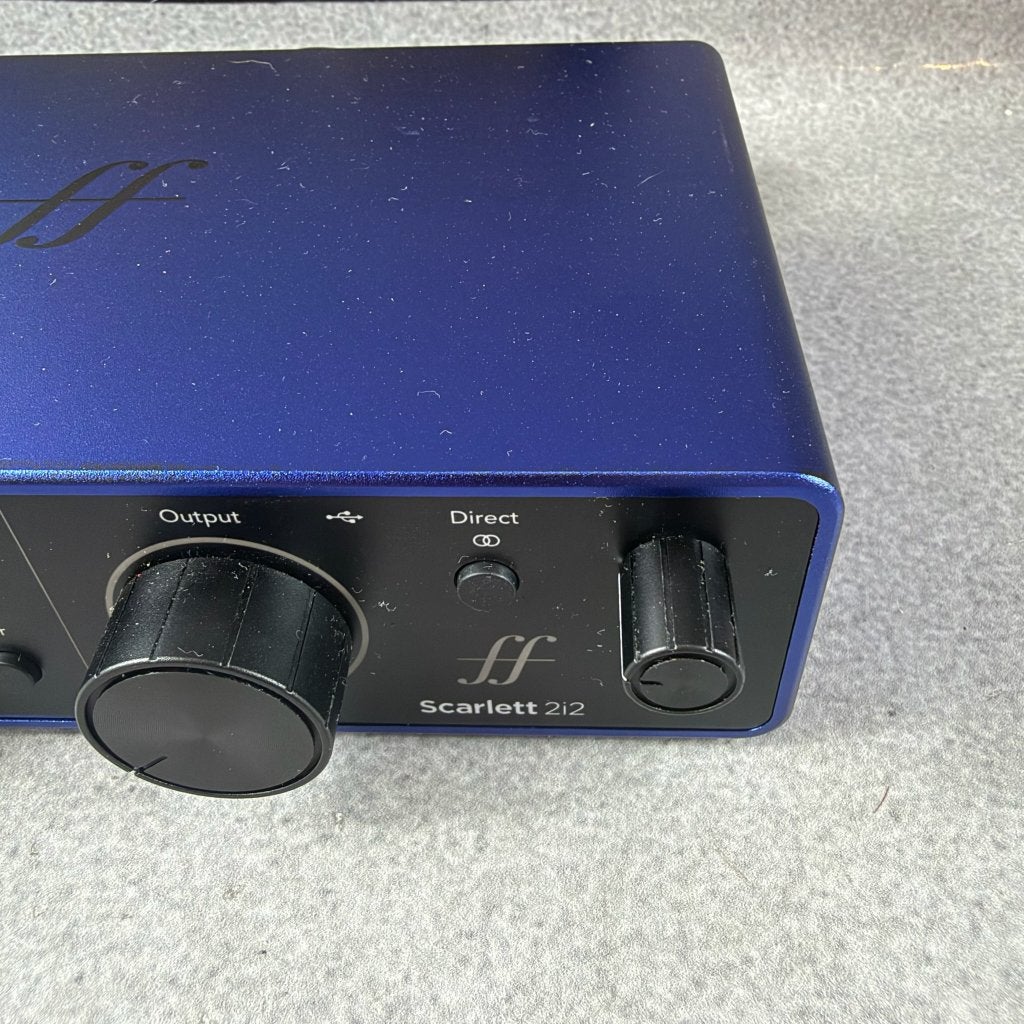 Focusrite Scarlett 2i2 audio interface | 4th gen | 415152, Ophalen of Verzenden, Gebruikt, Minder dan 5 kanalen