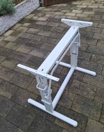 Hef tafel tafelpoot frame bed dinette klap poot, Caravans en Kamperen, Verzenden, Gebruikt