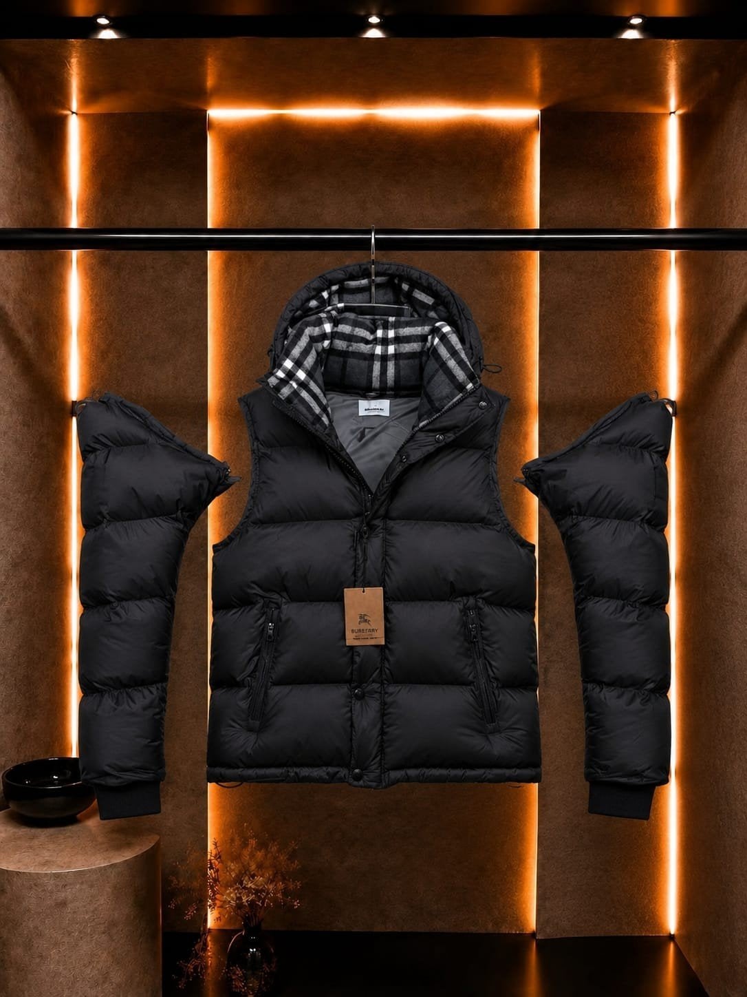 Buberry winterjassen €100., Kleding | Heren, Ophalen of Verzenden, Nieuw, Overige maten, Zwart
